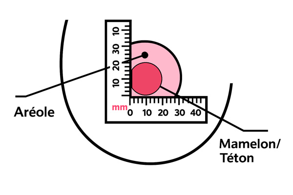 Mesurer la taille des téterelles